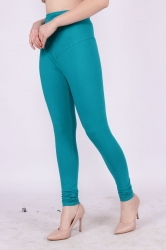 Teal Blue Churidar Leggings